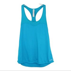 Women’s Lorna Jane Extraordinary Active Tank, Size Medium, Blue, Racer Back